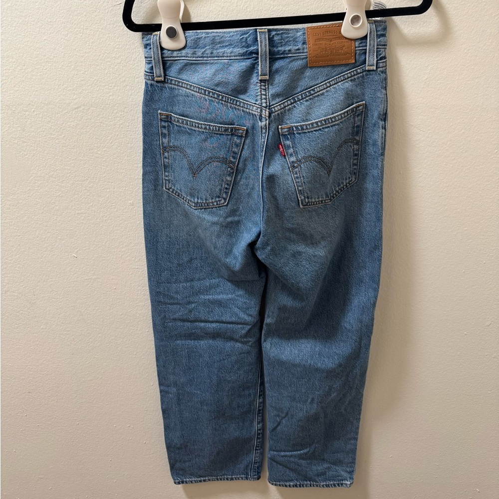 Levi's High Rise Denim Jeans in Blue - Size 24 - Picture 5 of 5